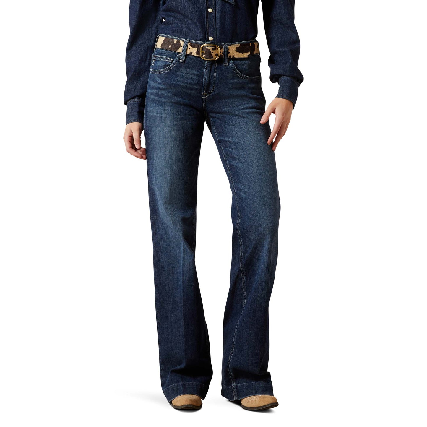 Ariat Ladies Perfect Rise Catalaya Plumas Trouser Jeans 10065881