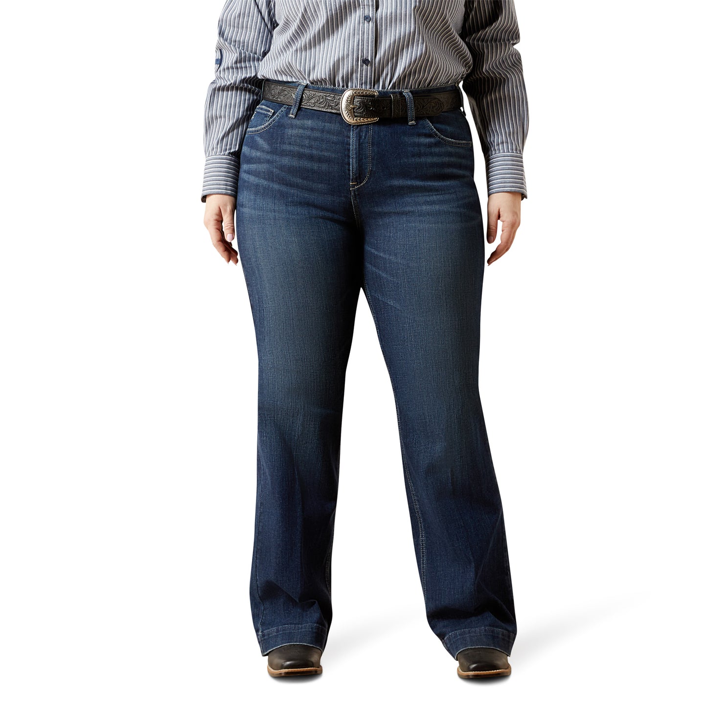 Ariat Ladies Perfect Rise Catalaya Plumas Trouser Jeans 10065881