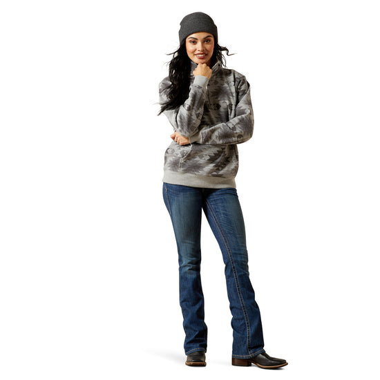 Ariat Ladies Sienna 1/2 Zip Marble Southwest Sweatshirt 10065960