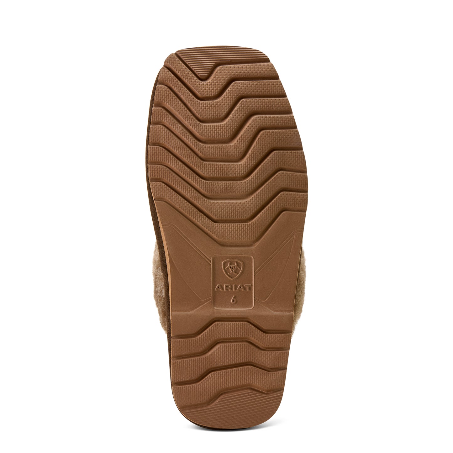Ariat Ladies Chocolate Jackie Square Toe Scuff Exotic Slipper AR2830-225