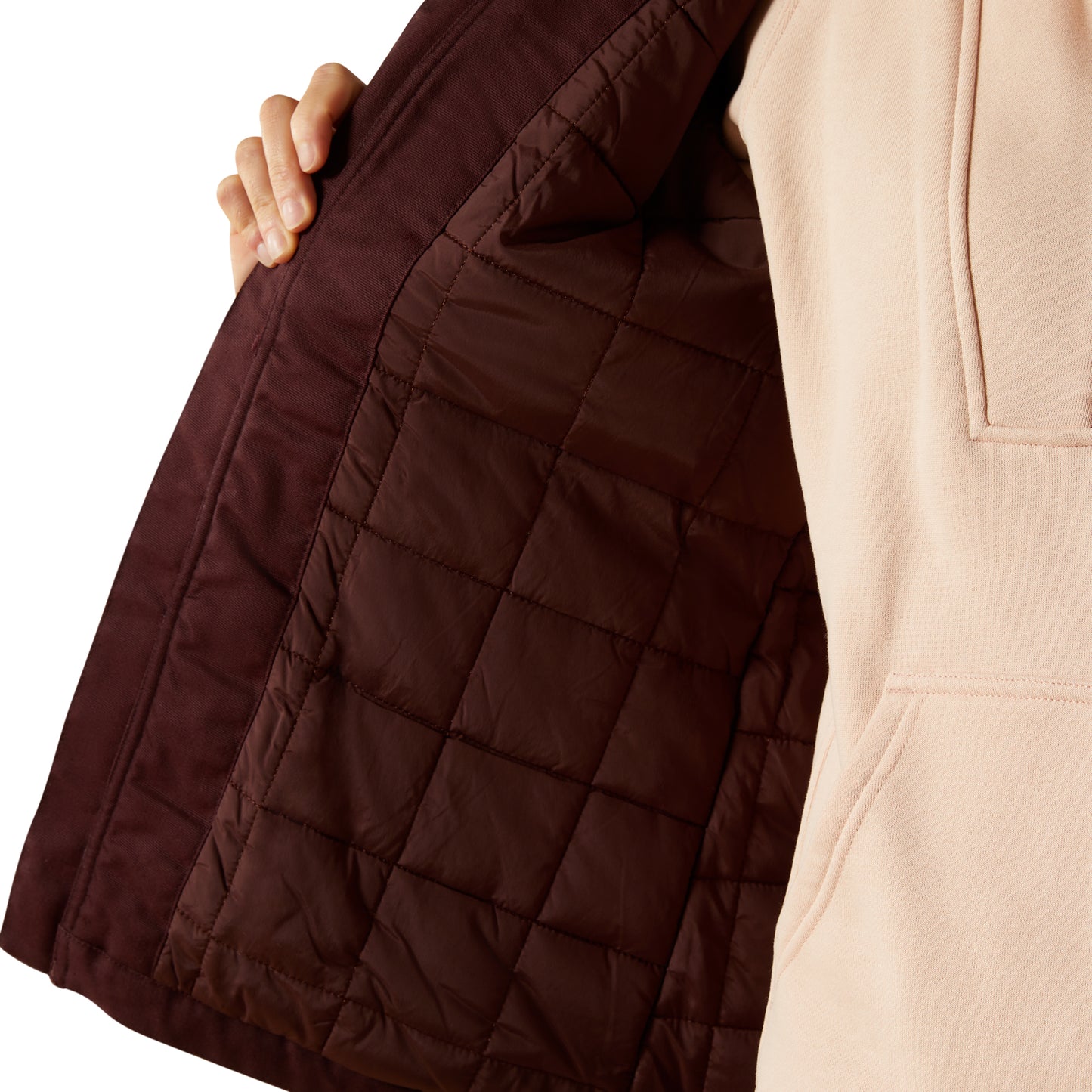 Ariat Ladies Rebar DuraCanvas Fudge Brown Insulated Jacket 10062655