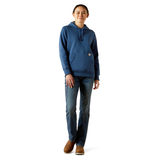 Ariat Ladies Rebar Graphic Ensign Blue Hoodie 10062662
