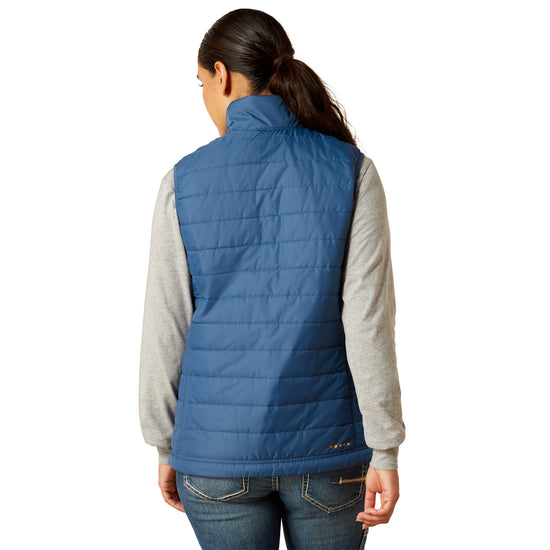 Ariat Ladies Rebar Cordura Ripstop Ensign Blue Insulated Vest 10062723