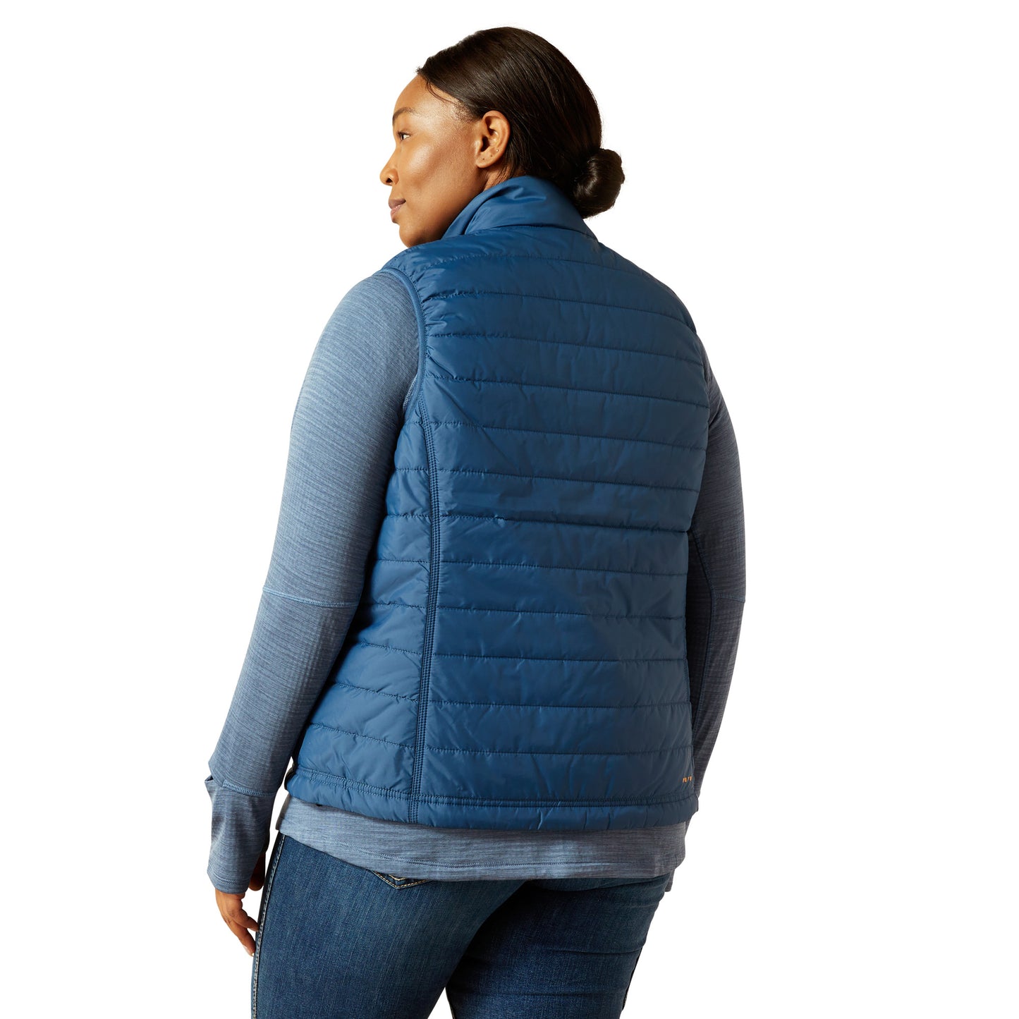 Ariat Ladies Rebar Cordura Ripstop Ensign Blue Insulated Vest 10062723