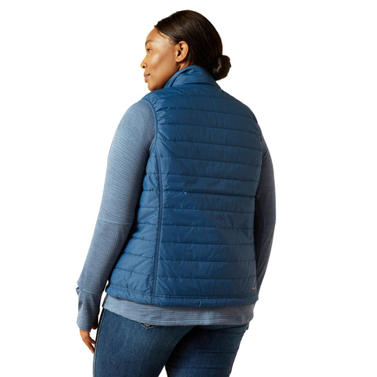 Ariat Ladies Rebar Cordura Ripstop Ensign Blue Insulated Vest 10062723
