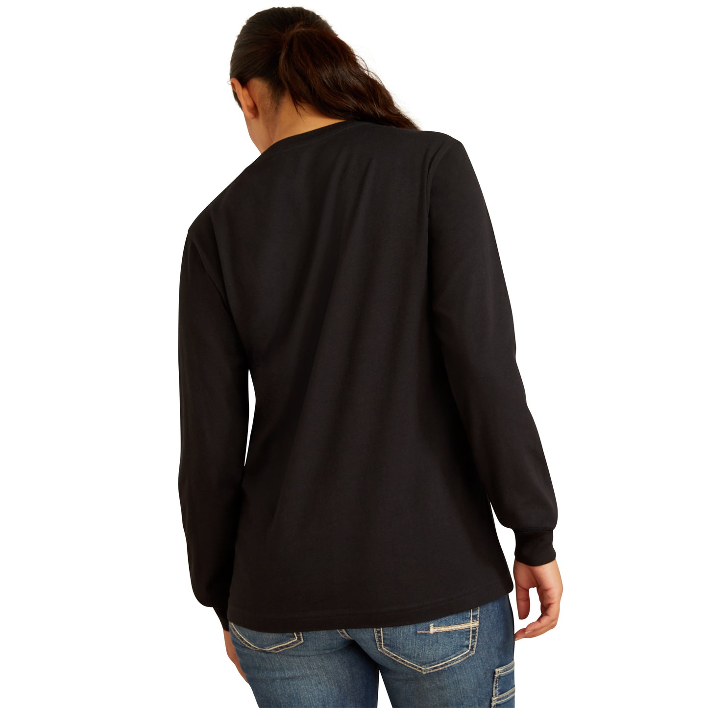 Ariat Ladies Rebar Cotton Strong Logo T-Shirt 10062781