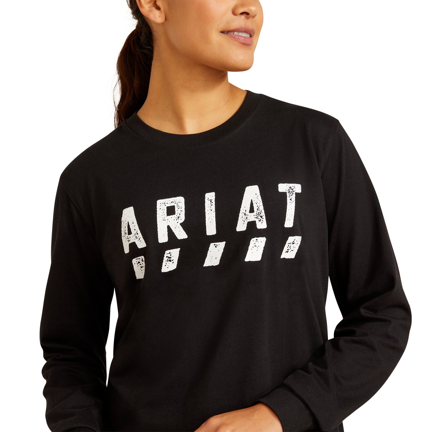 Ariat Ladies Rebar Cotton Strong Logo T-Shirt 10062781