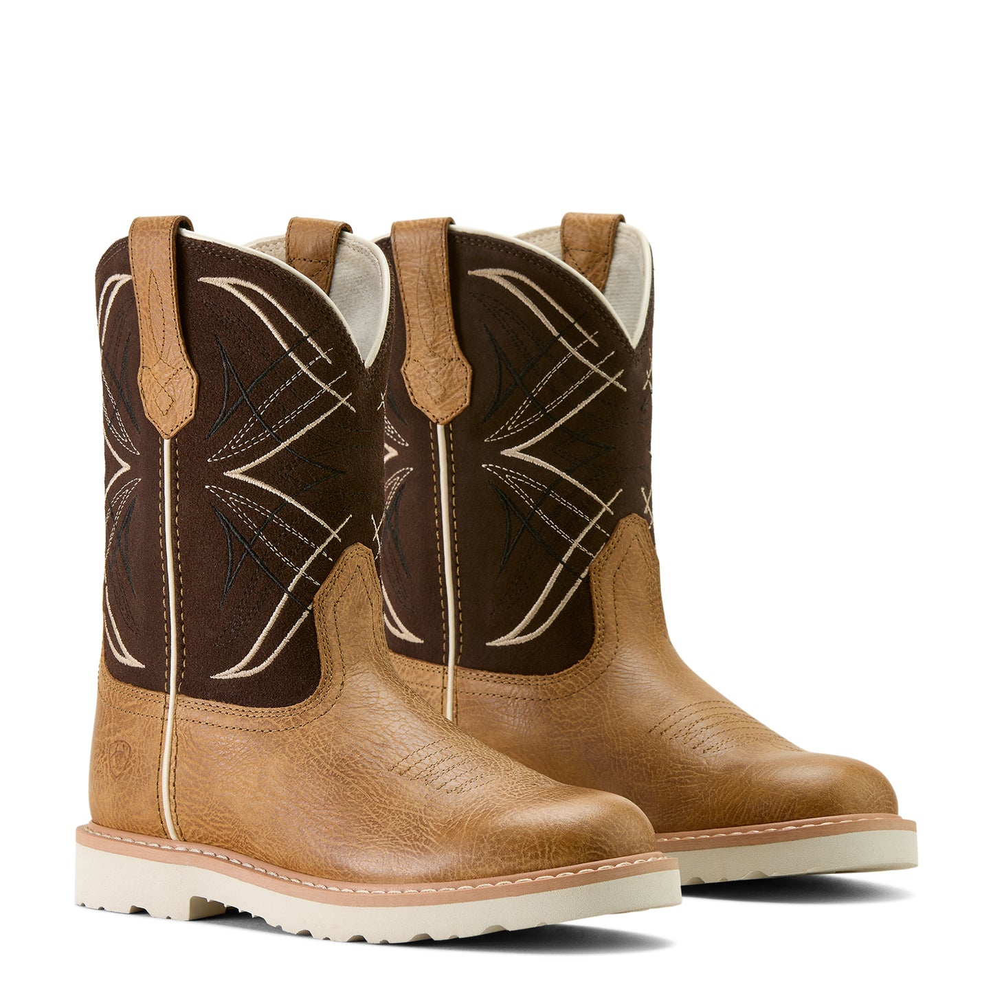 Ariat Boy's Active Round Toe Cottage Western Boots 10063826