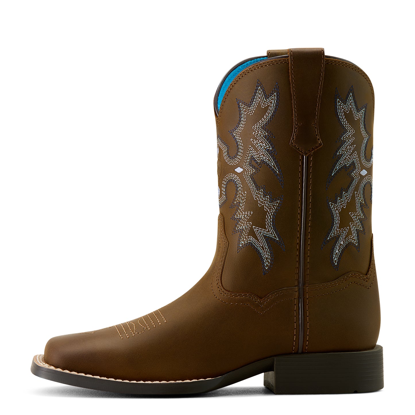 Ariat Boy's Tombstone Distressed Brown Western Boots 10063834