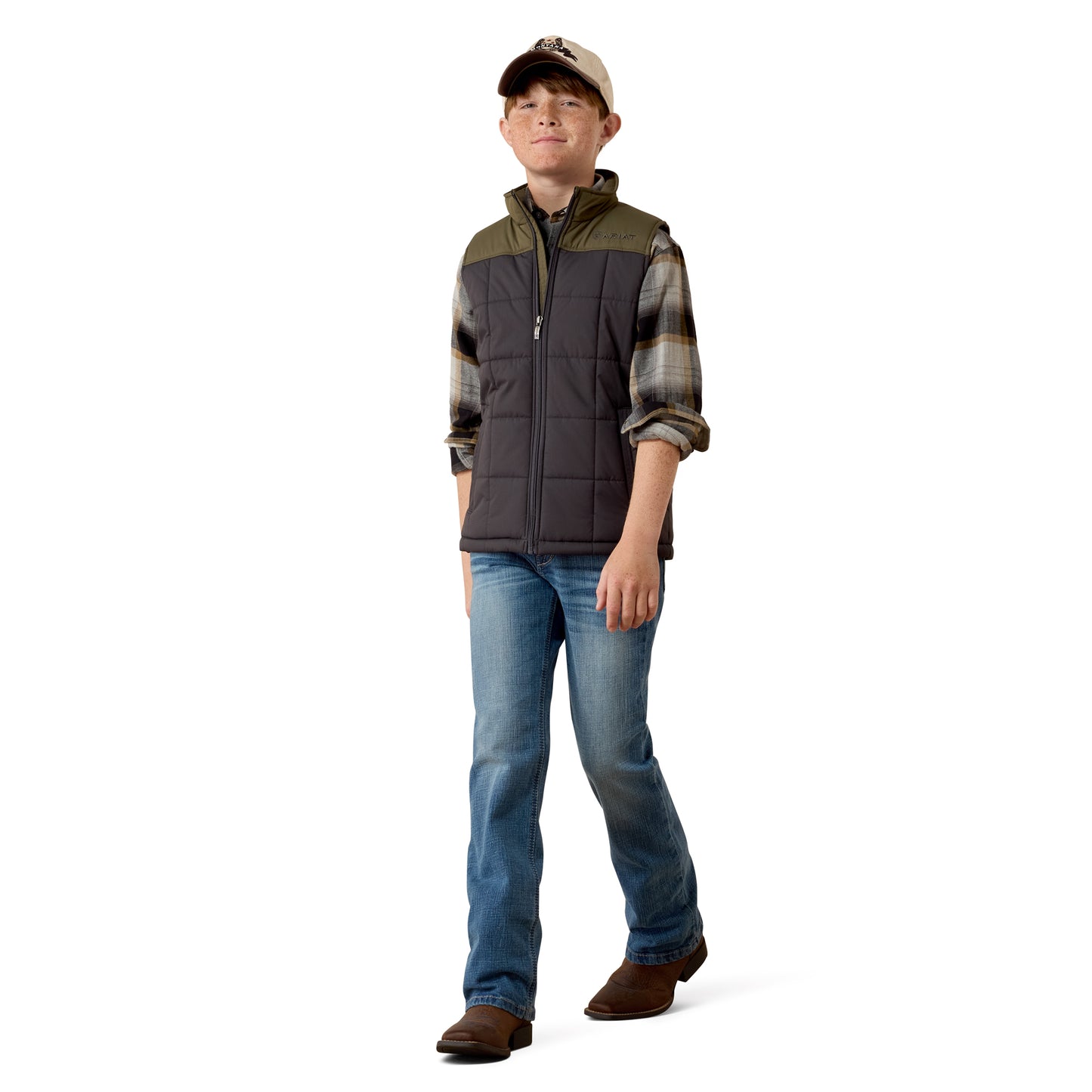 Ariat Youth Boy's Crius Phantom Insulated Vest 10079296