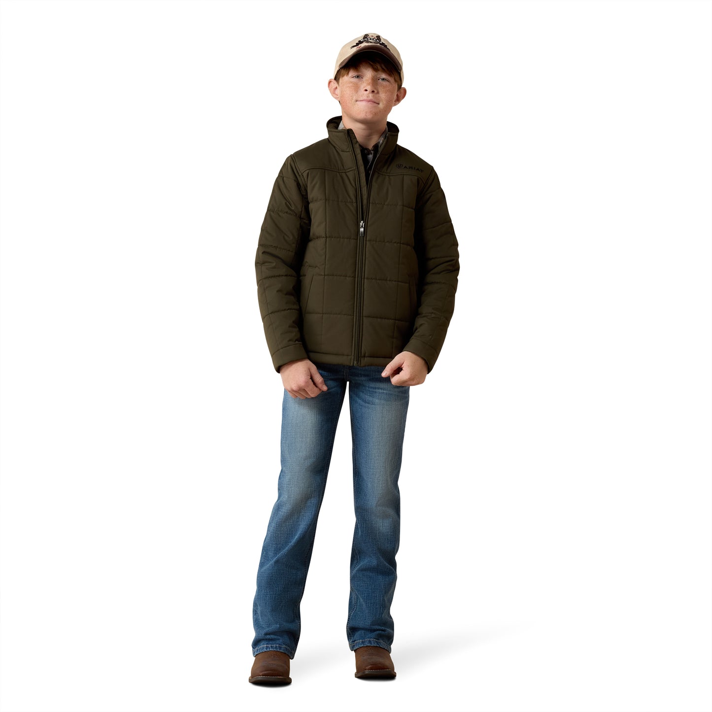 Ariat Youth Boy's Crius Forest Night Insulated Jacket 10079624