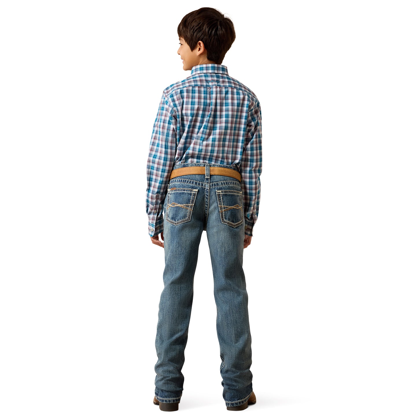 Ariat Youth Boy's B4 Relaxed Jonathan Durango Boot Cut Jeans 10079866