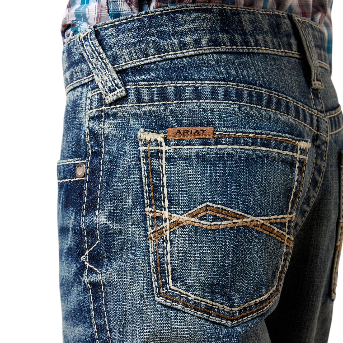 Ariat Youth Boy's B4 Relaxed Jonathan Durango Boot Cut Jeans 10079866