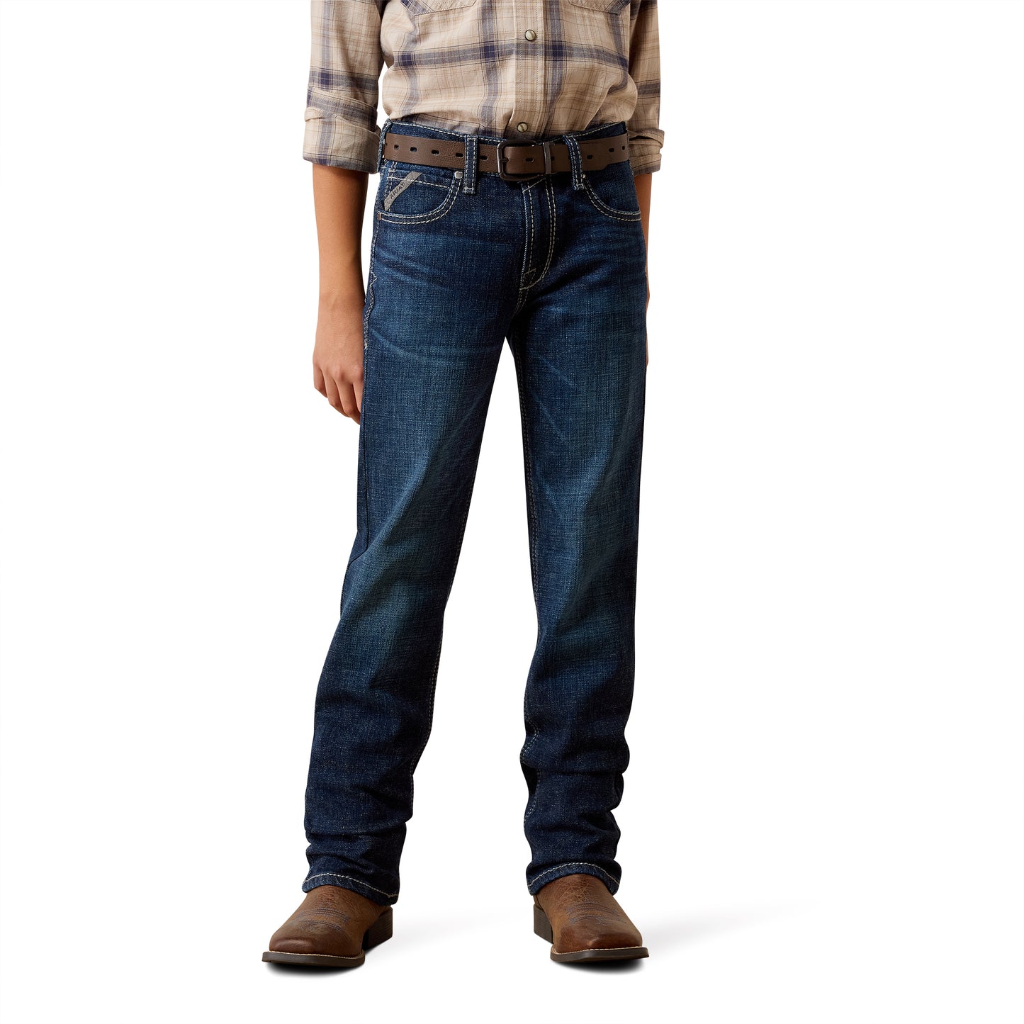Ariat Youth Boy's B5 Slim Ryler Pima Straight Leg Jeans 10079870