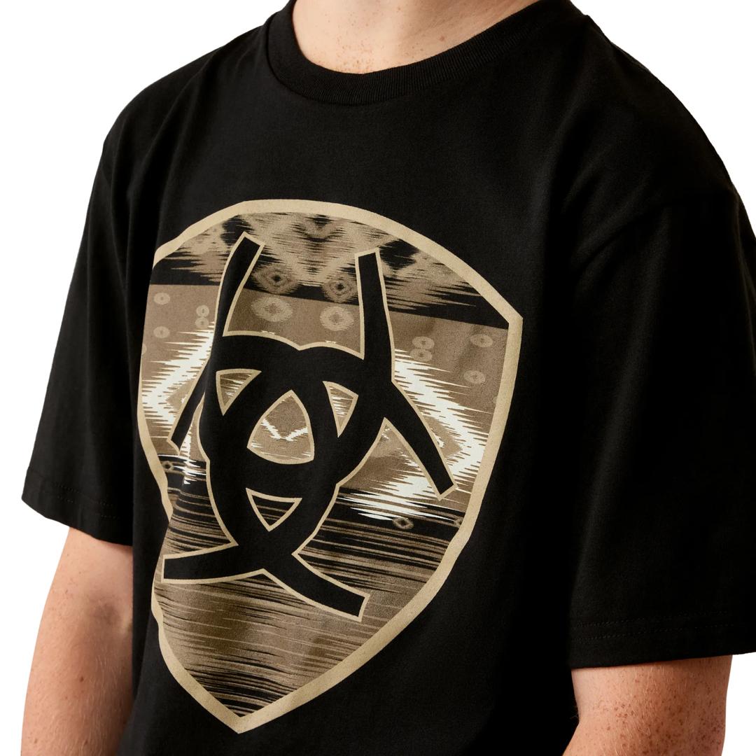 Ariat Youth Boy's Cojiba Serape Black T-Shirt 10080683 detail01