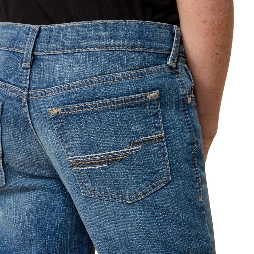 Ariat Youth Boy's B4 Relaxed Huck Cory Boot Cut Jeans 10080870 detail01
