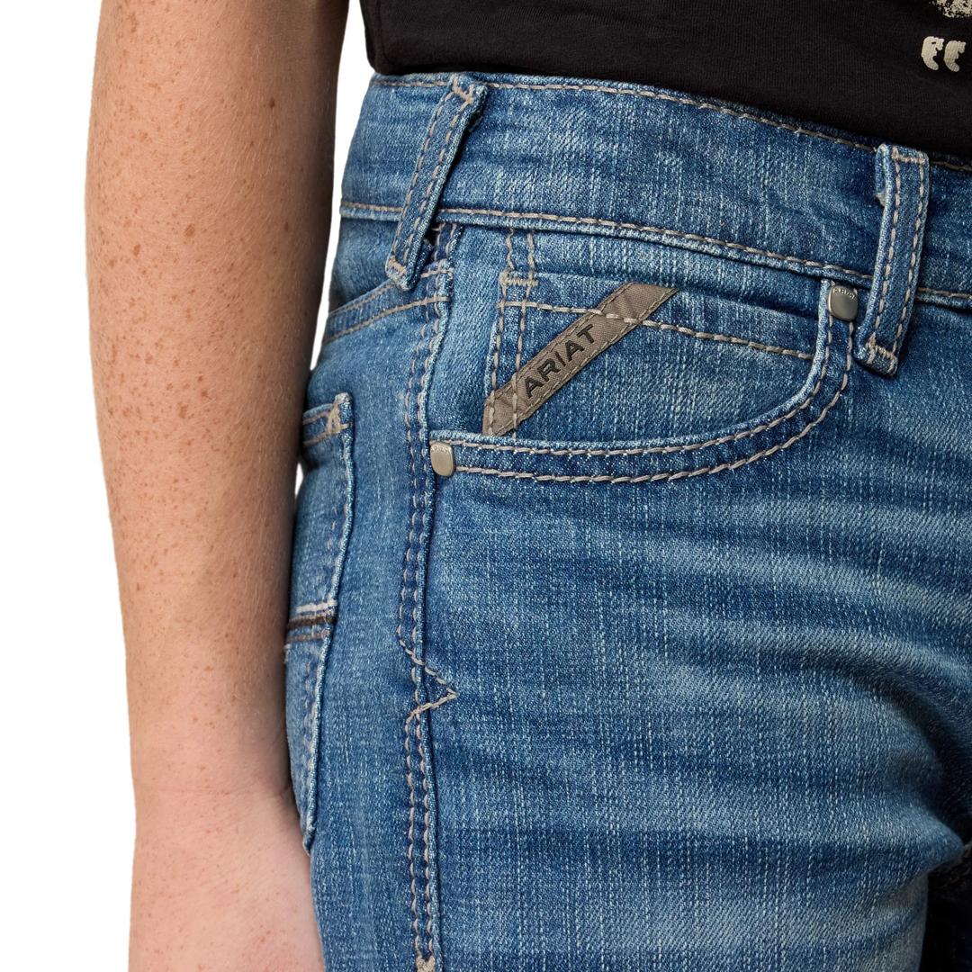 Ariat Youth Boy's B4 Relaxed Huck Cory Boot Cut Jeans 10080870 detail02