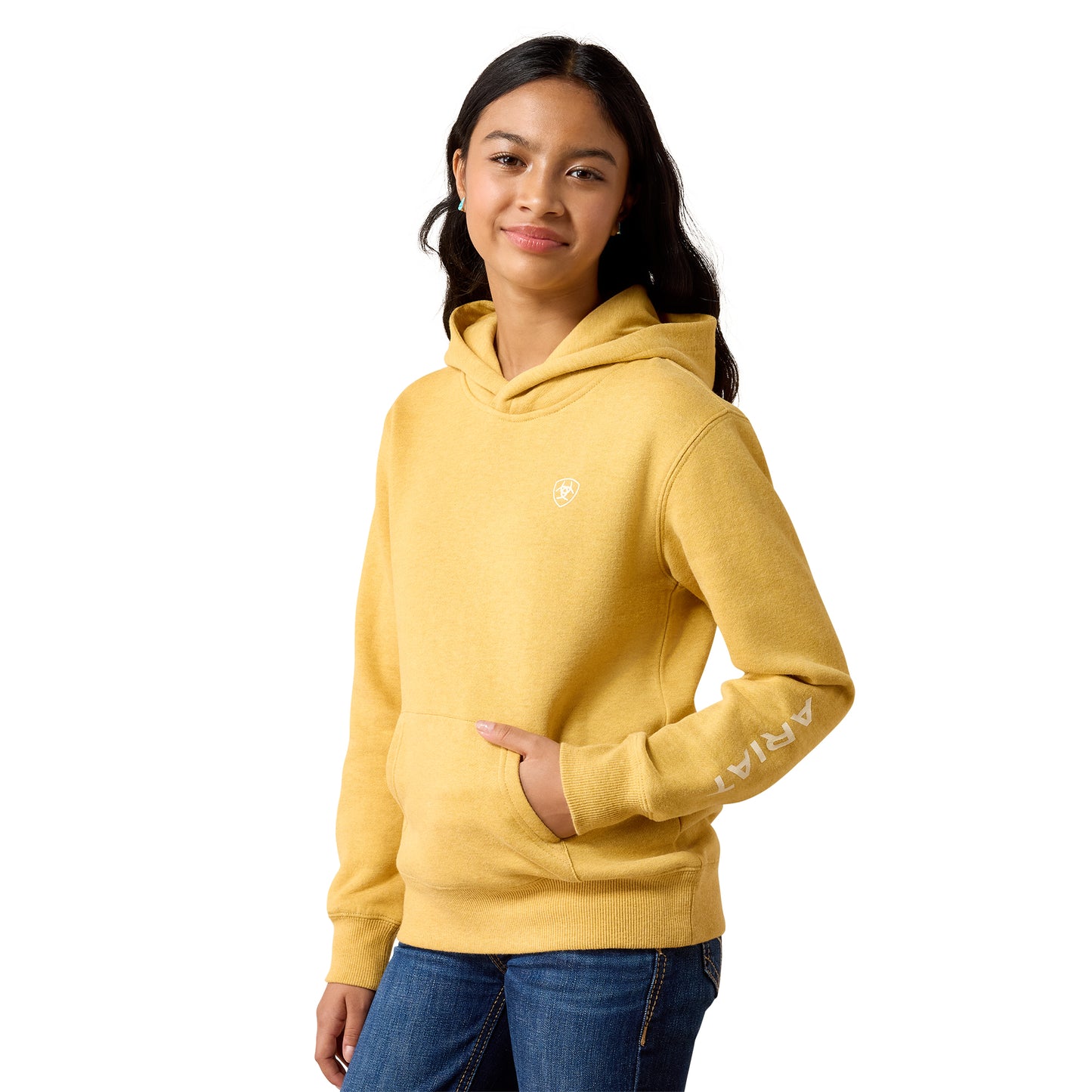 Ariat Youth Girl's 2.0 Tinsel Heather Hoodie 10079391