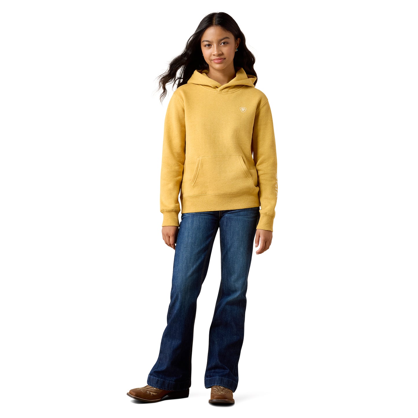 Ariat Youth Girl's 2.0 Tinsel Heather Hoodie 10079391