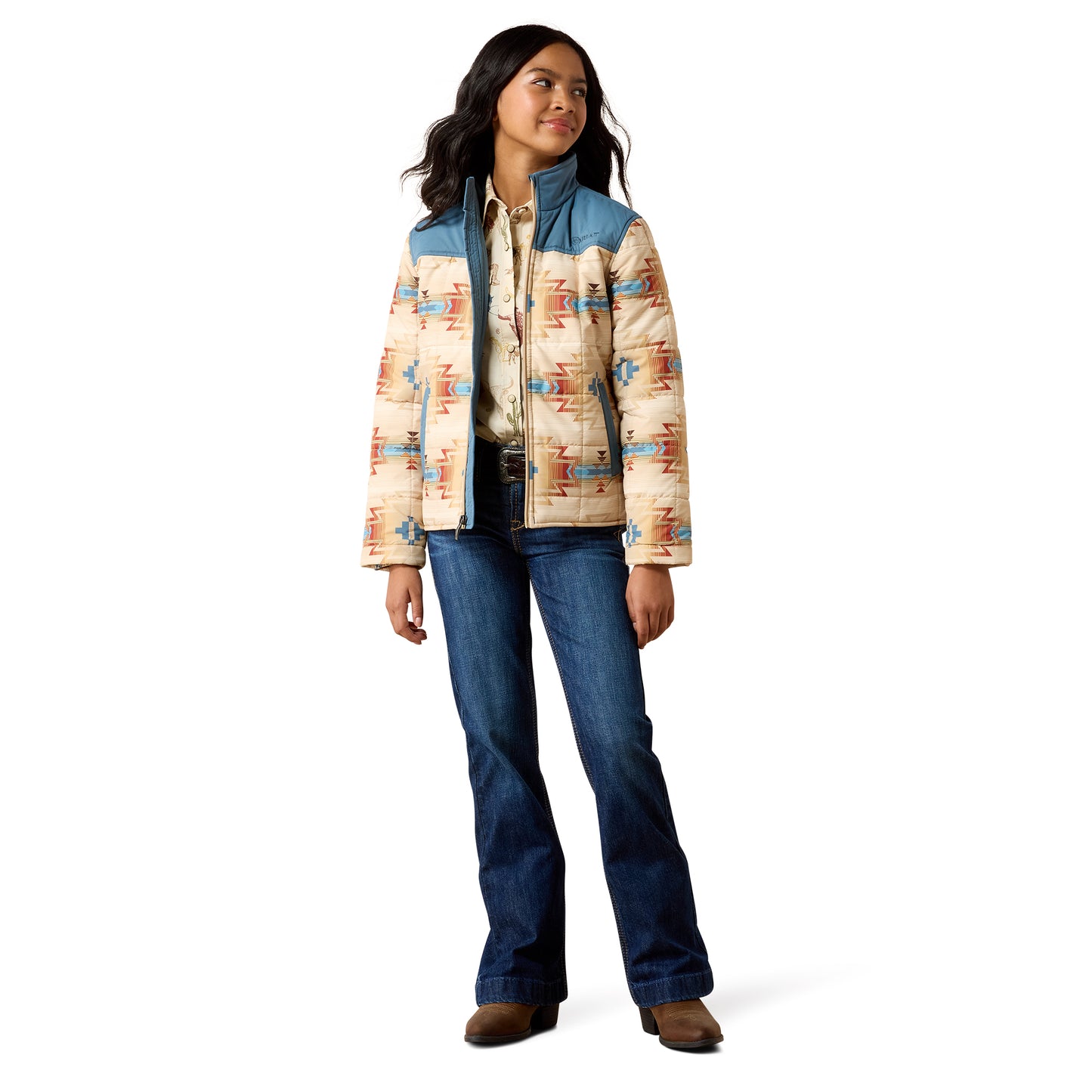 Ariat Youth Girl's Crius Sonoma Southwest Print Jacket 10079467