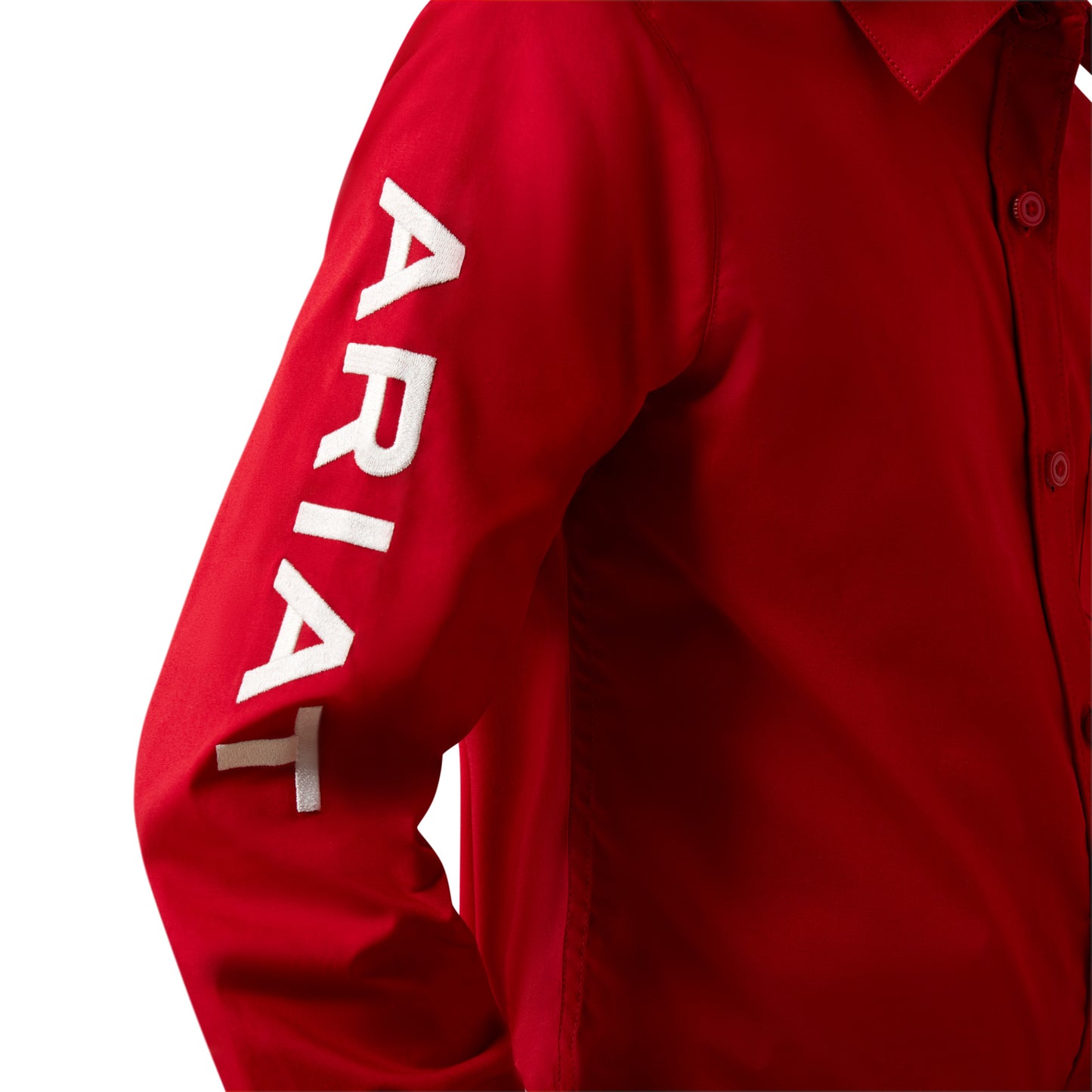 Ariat Youth Girl's Team Kirby Savvy Red Shirt 10079476