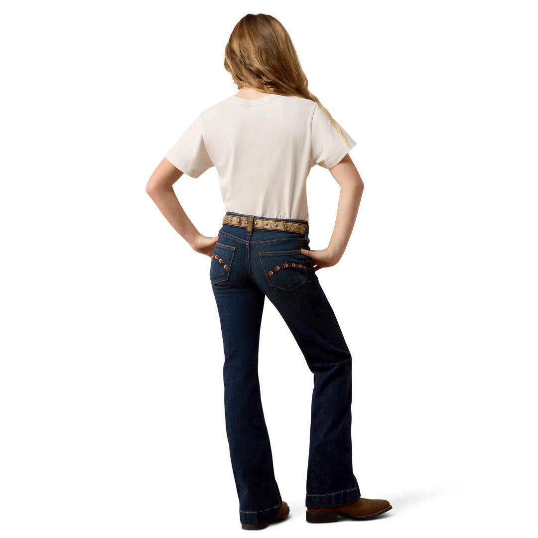 Ariat Youth Girl's Janessa Naomi Trouser Jeans 10080820 back