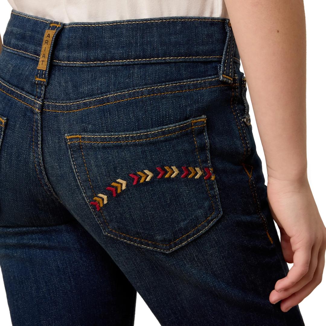 Ariat Youth Girl's Janessa Naomi Trouser Jeans 10080820 detail01