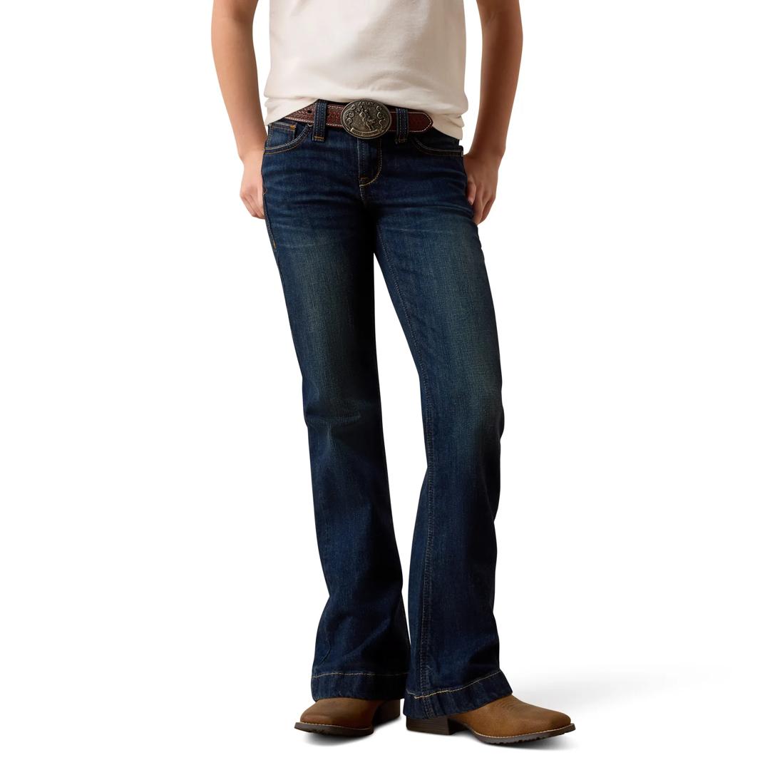 Ariat Youth Girl's Janessa Naomi Trouser Jeans 10080820 front