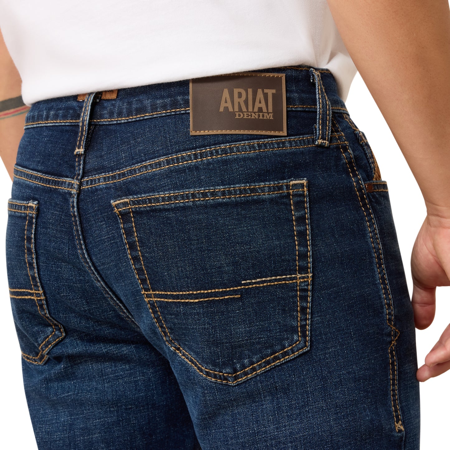 Ariat Men's M8 Slim Hansen Kyle Wash Taper Jeans 10078948