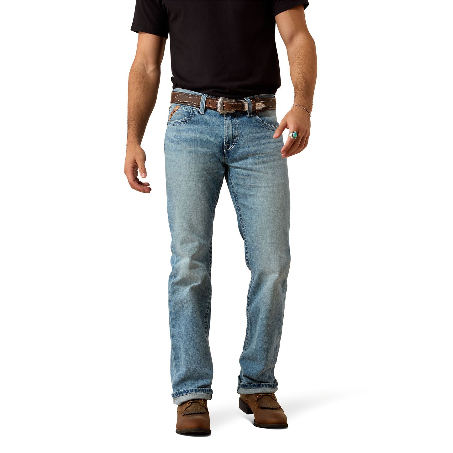 Ariat Men's M7 Slim Casper Kayne Wash Straight Leg Jean 10078957