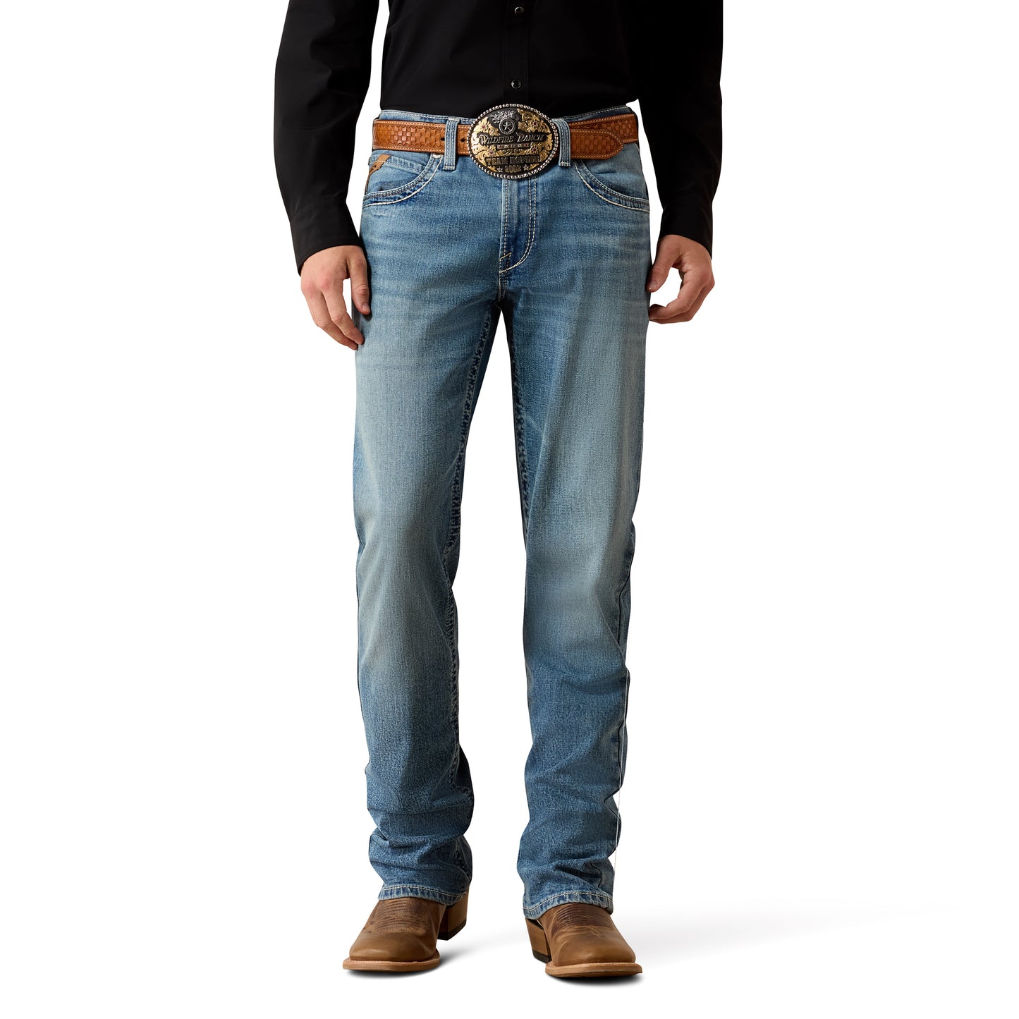 Ariat Men's M5 Straight Jonathan Logan Wash Straight Leg Jeans 10078979