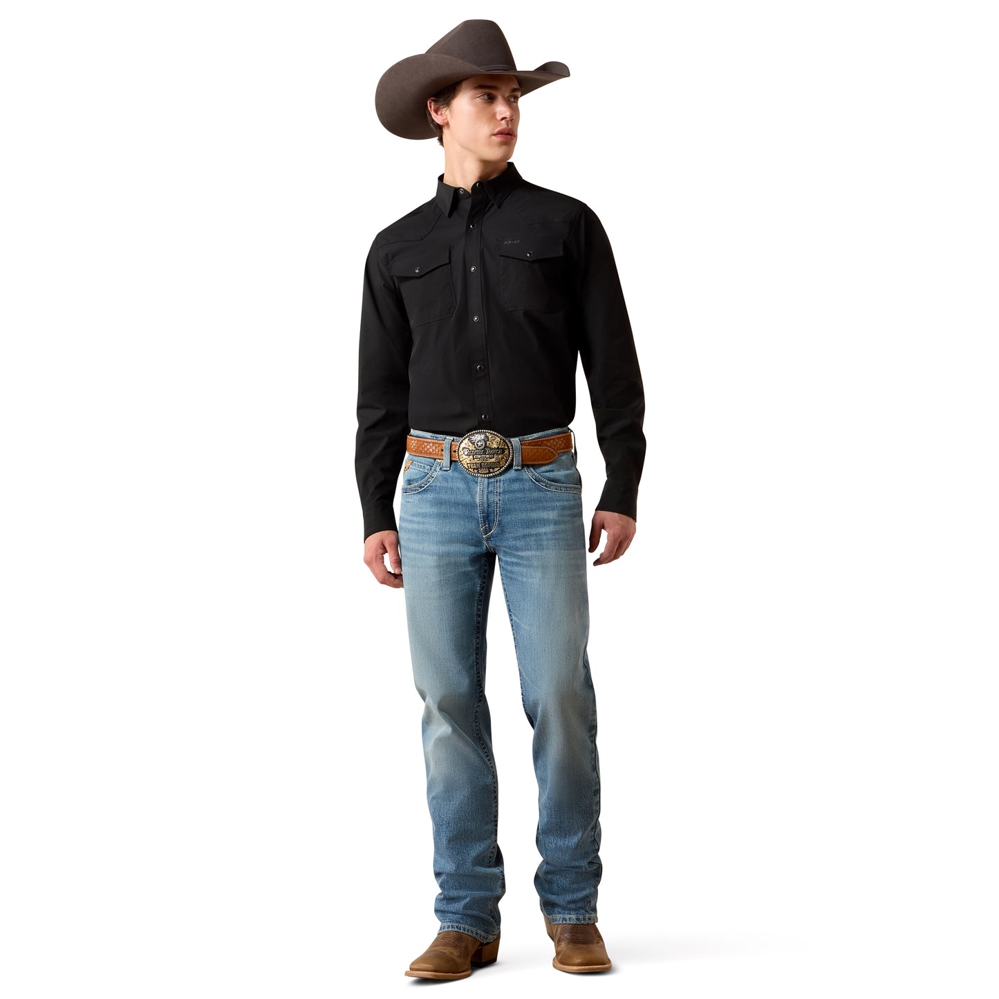 Ariat Men's M5 Straight Jonathan Logan Wash Straight Leg Jeans 10078979