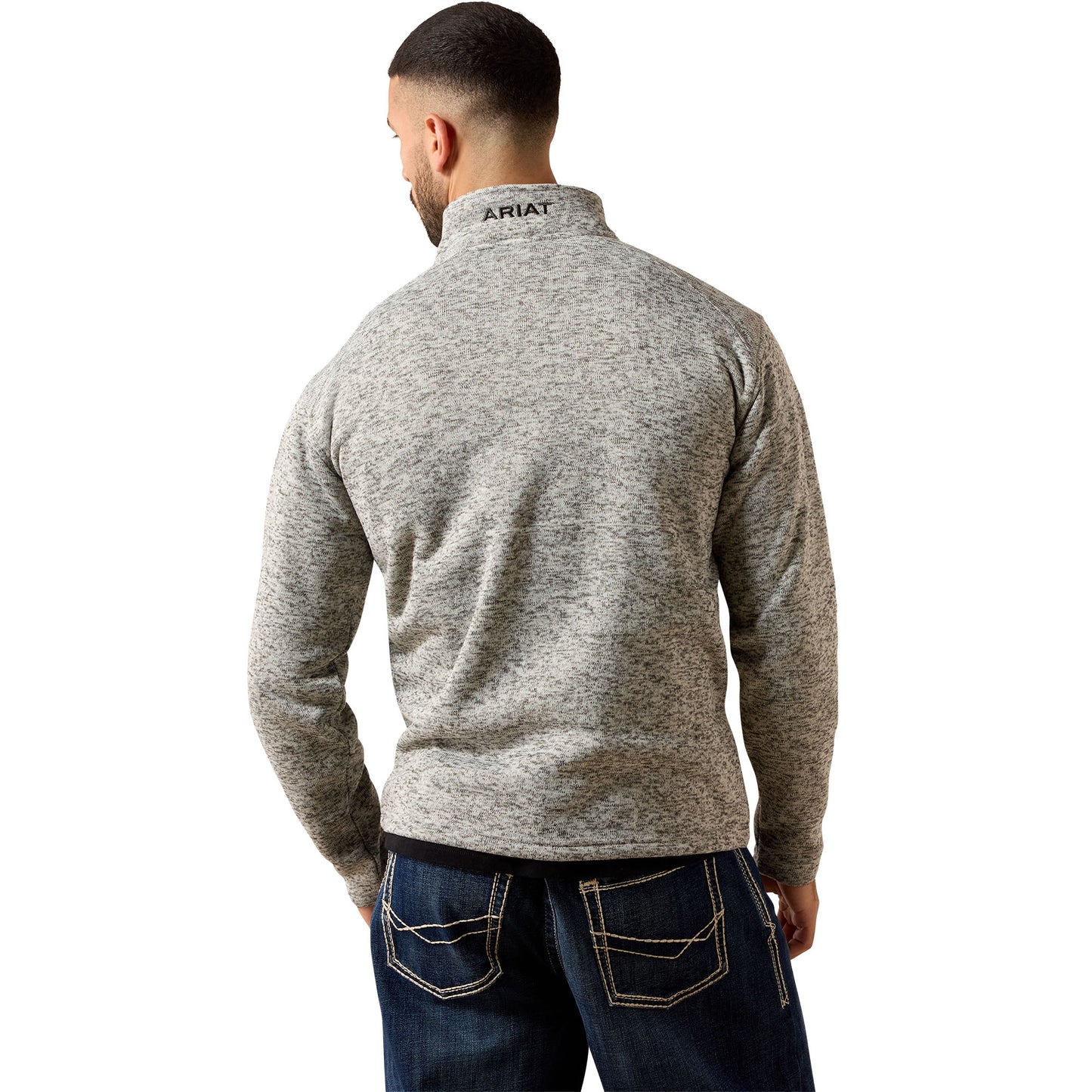 Ariat Men's Caldwell Nulla Heather 1/4 Zip Sweater 10079250