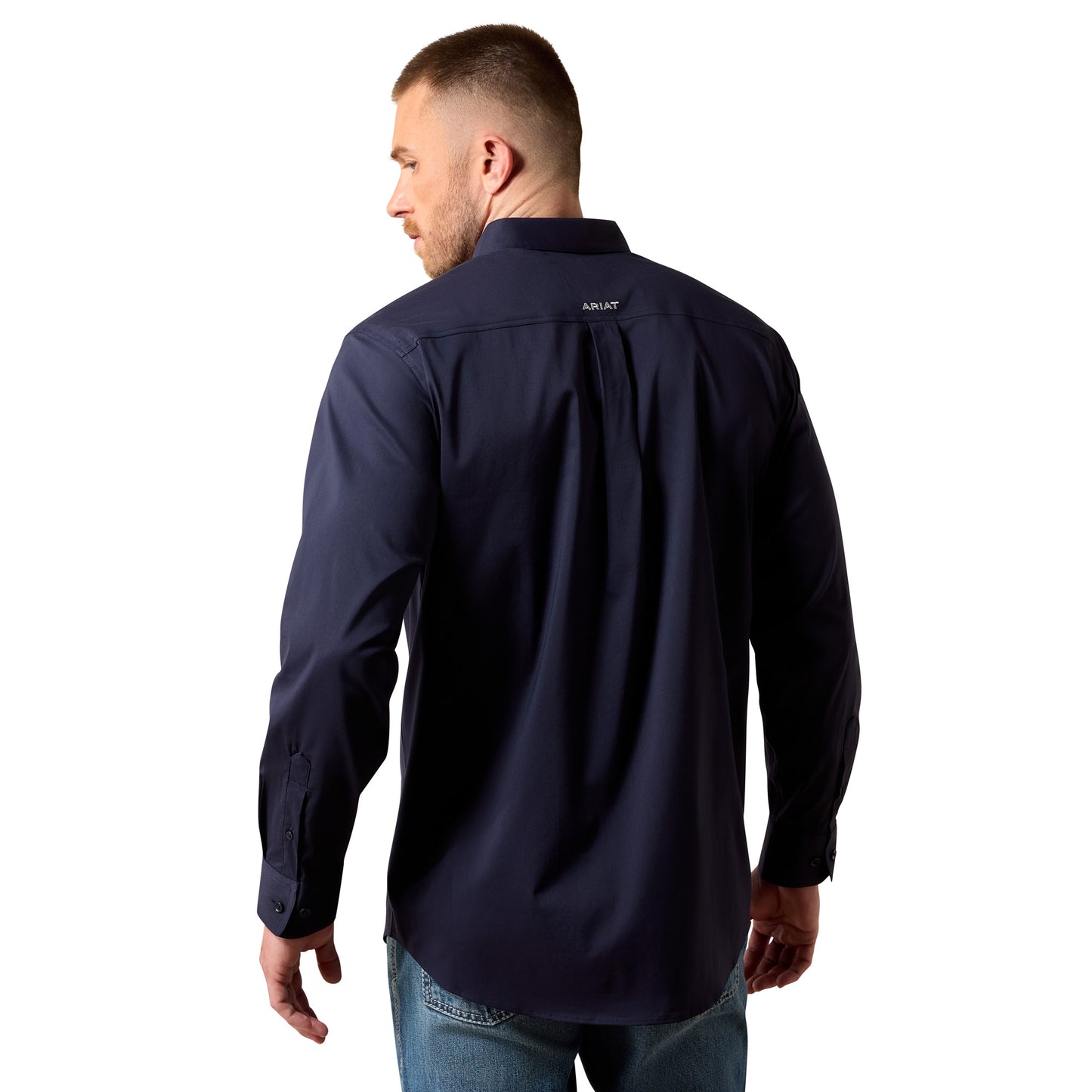 Ariat Men's Everything Navy Classic Fit Shirt 10079265