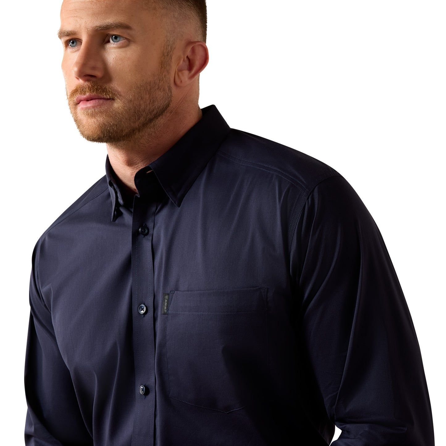 Ariat Men's Everything Navy Classic Fit Shirt 10079265