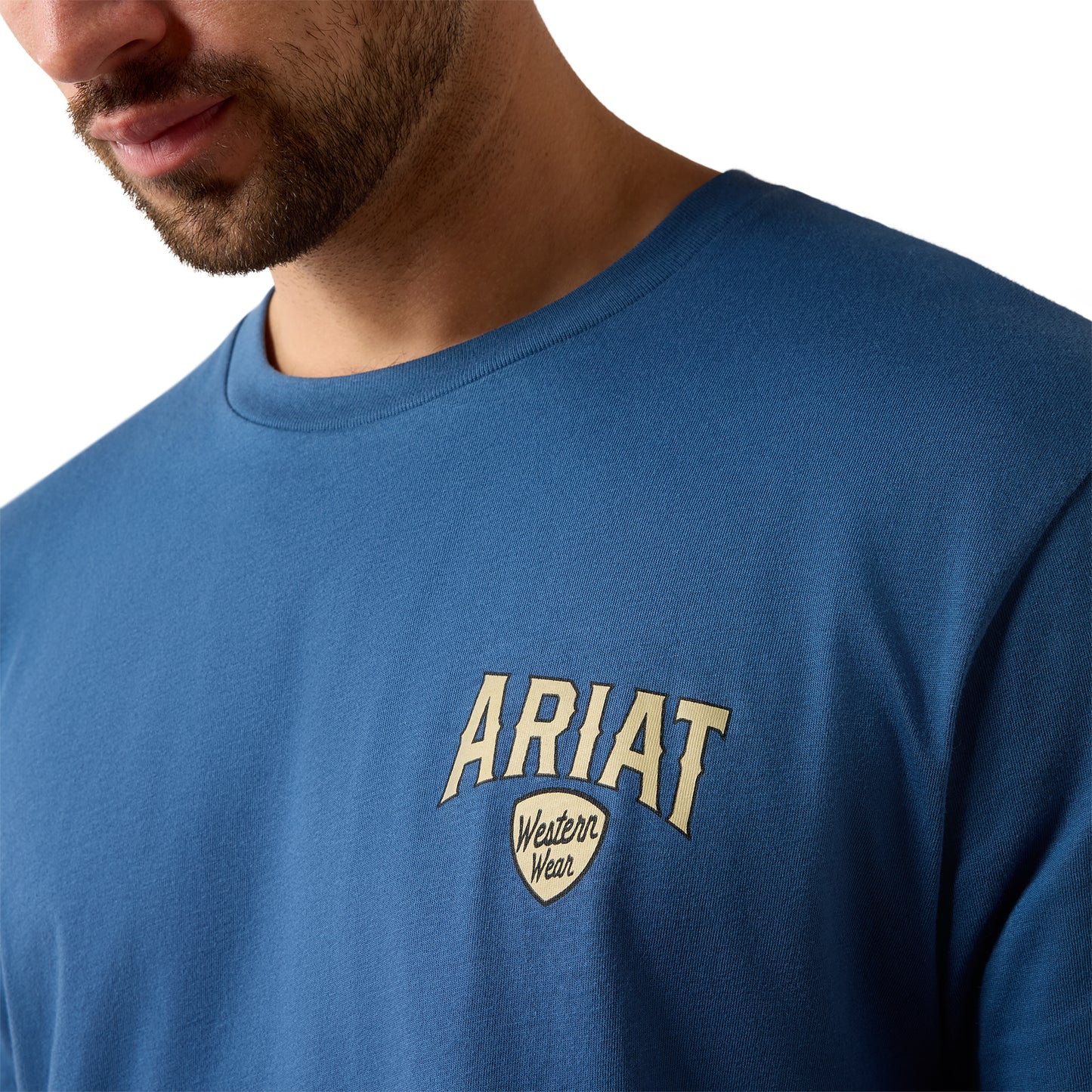 Ariat Men's Lone Longhorn Grisalle T-Shirt 10079268