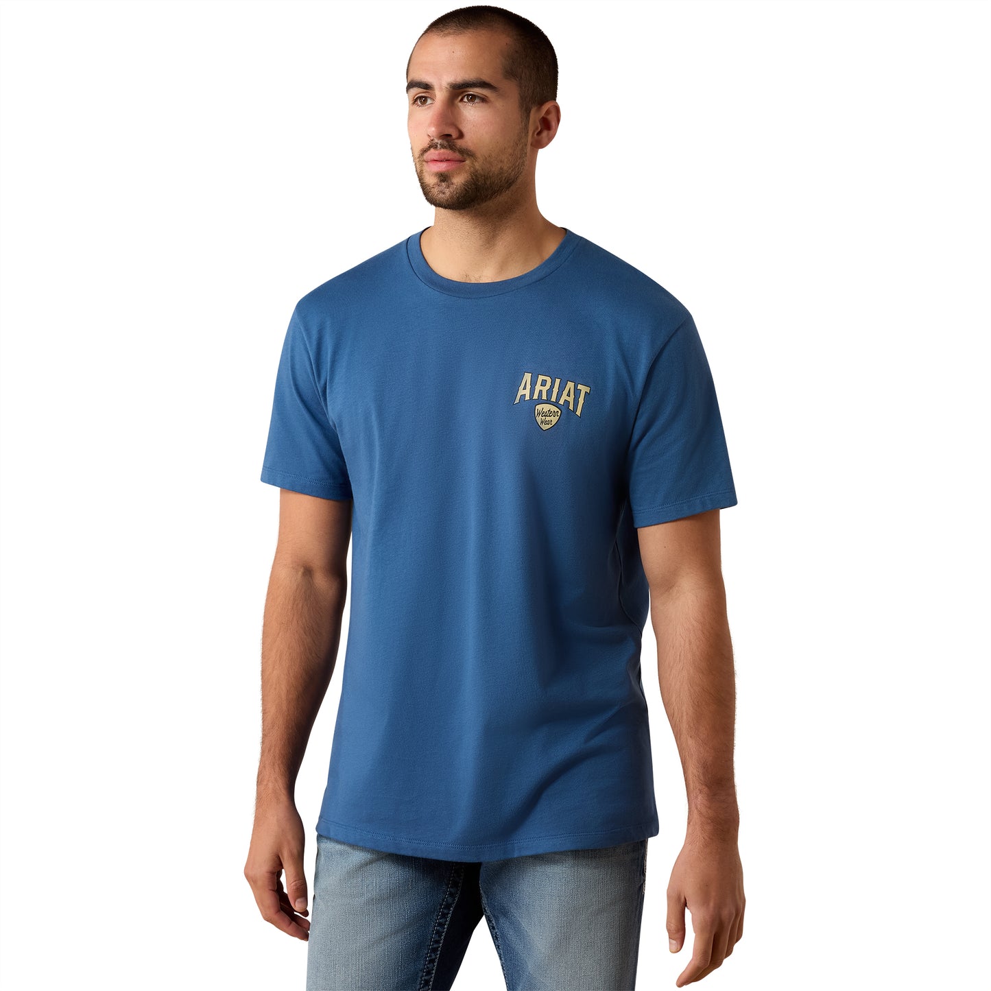Ariat Men's Lone Longhorn Grisalle T-Shirt 10079268