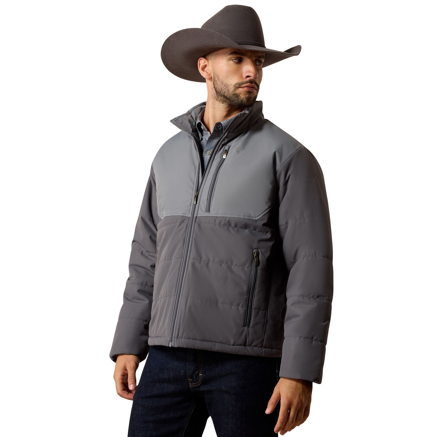 Ariat Men's Titan Quiet Shade & Iron Gate Insulated Jacket 10079283