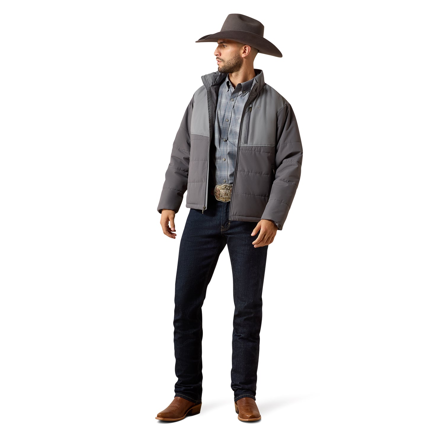 Ariat Men's Titan Quiet Shade & Iron Gate Insulated Jacket 10079283