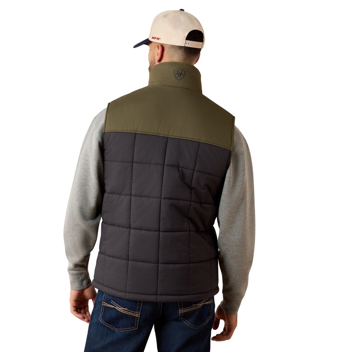 Ariat Men's Crius Phantom & Grape Leaf Insulated Vest 10079293