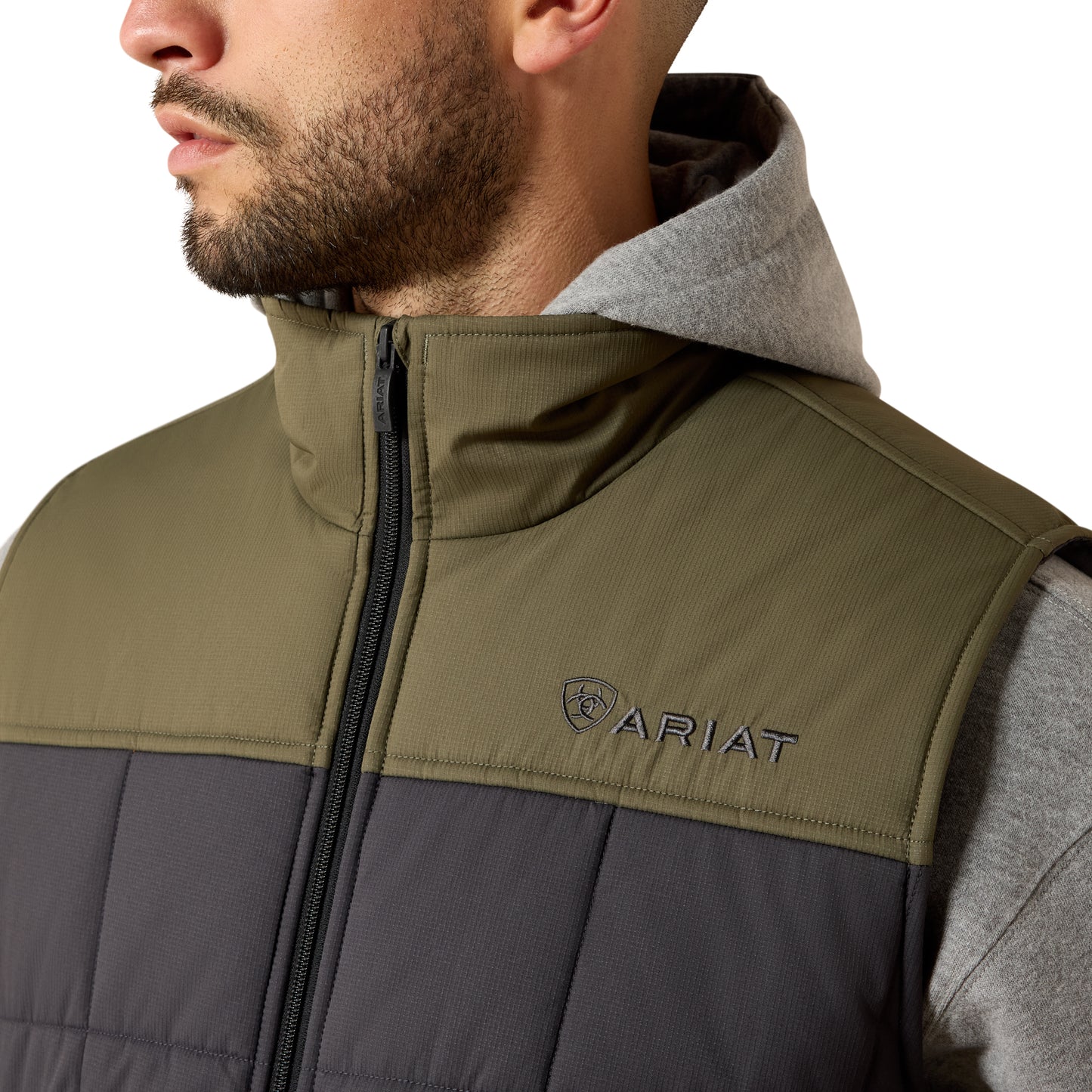 Ariat Men's Crius Phantom & Grape Leaf Insulated Vest 10079293
