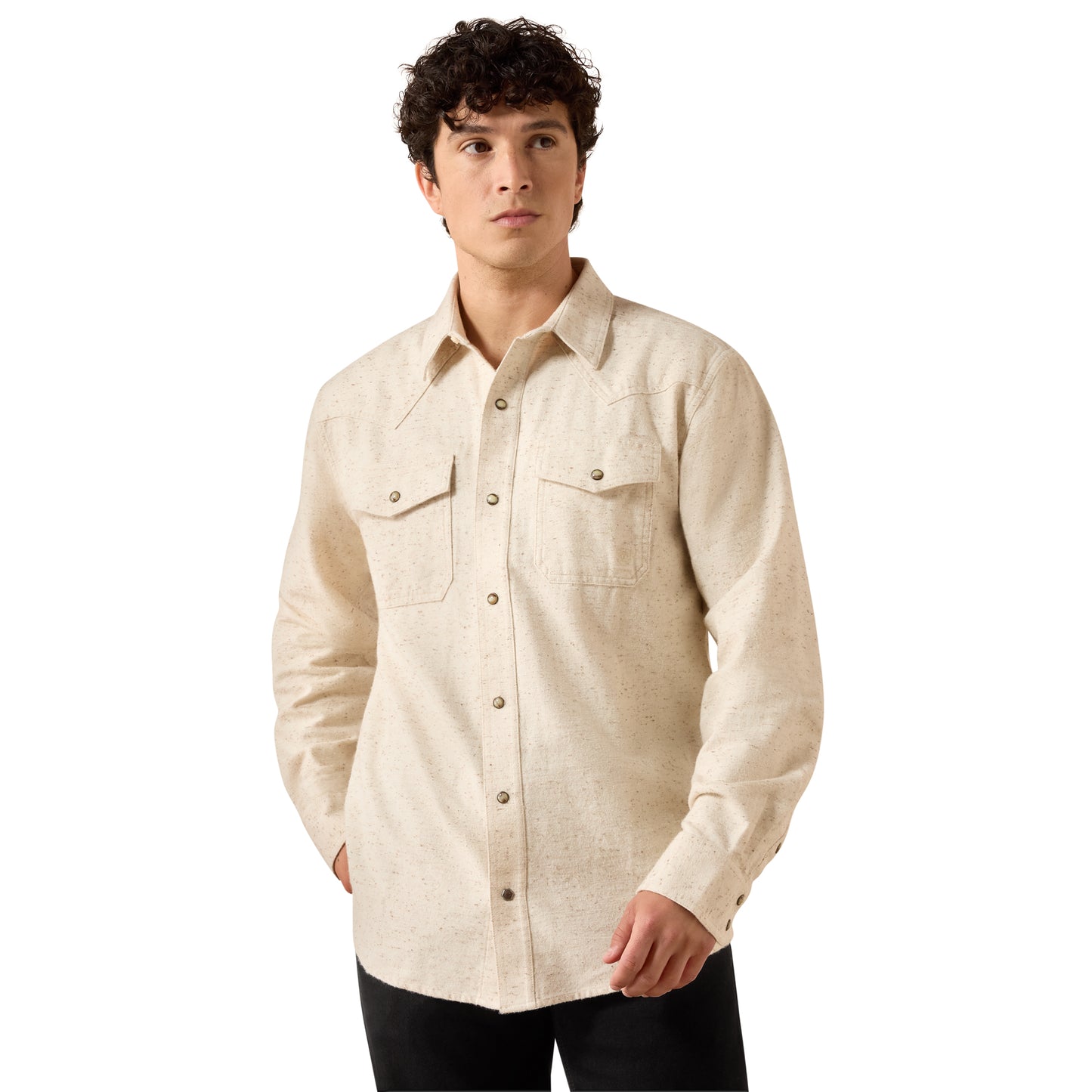Ariat Men's Retro Hercules Peyote Fitted Snap Shirt 10079301