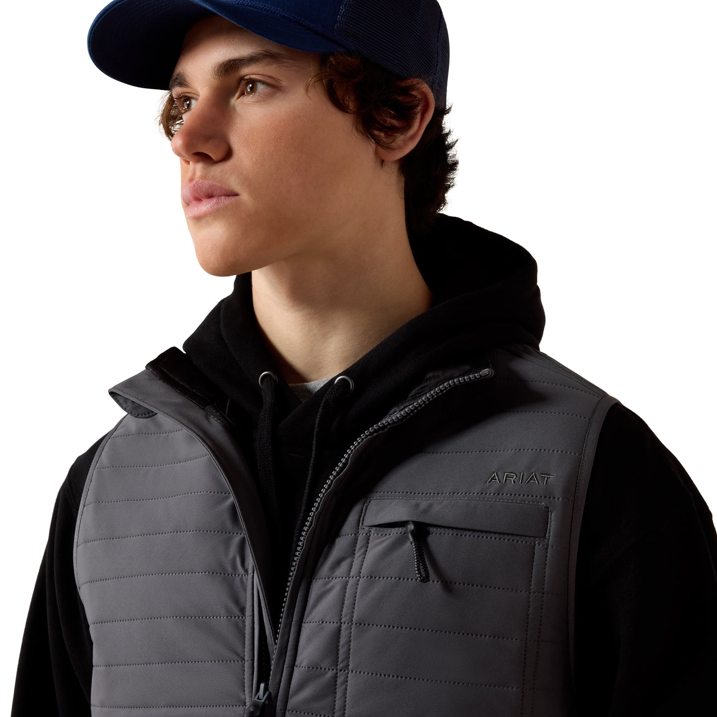 Ariat Men's Wylie Iron Gate Full Zip Vest 10079334