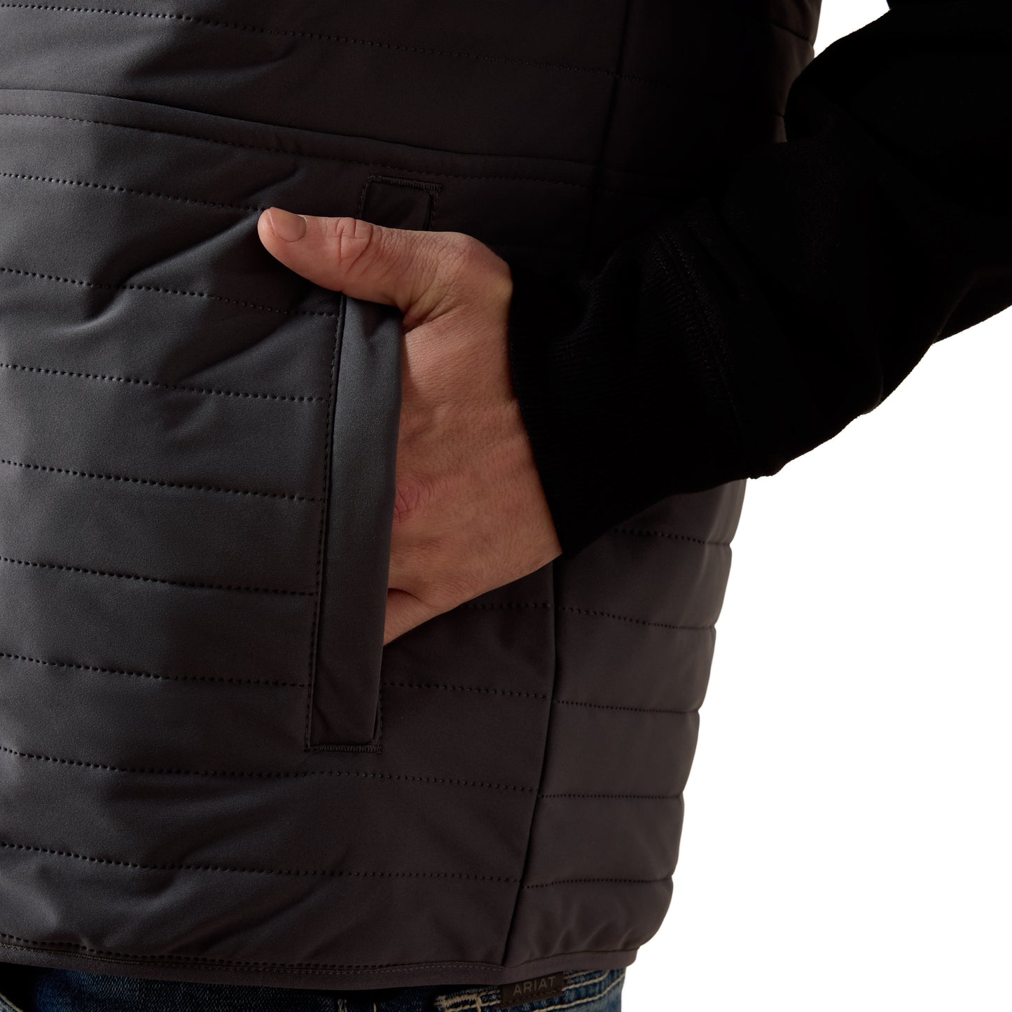 Ariat Men's Wylie Iron Gate Full Zip Vest 10079334