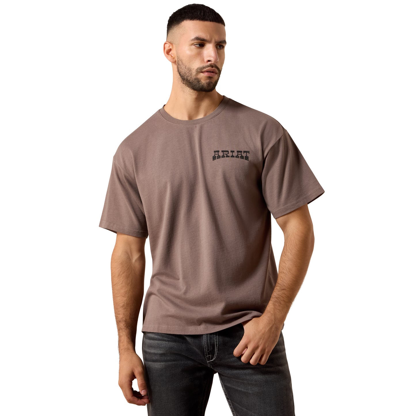 Ariat Men's Cowboy Approved Iron ToughStock Boxy T-Shirt 10079336