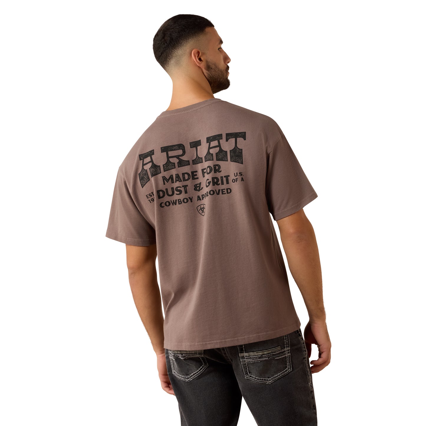 Ariat Men's Cowboy Approved Iron ToughStock Boxy T-Shirt 10079336