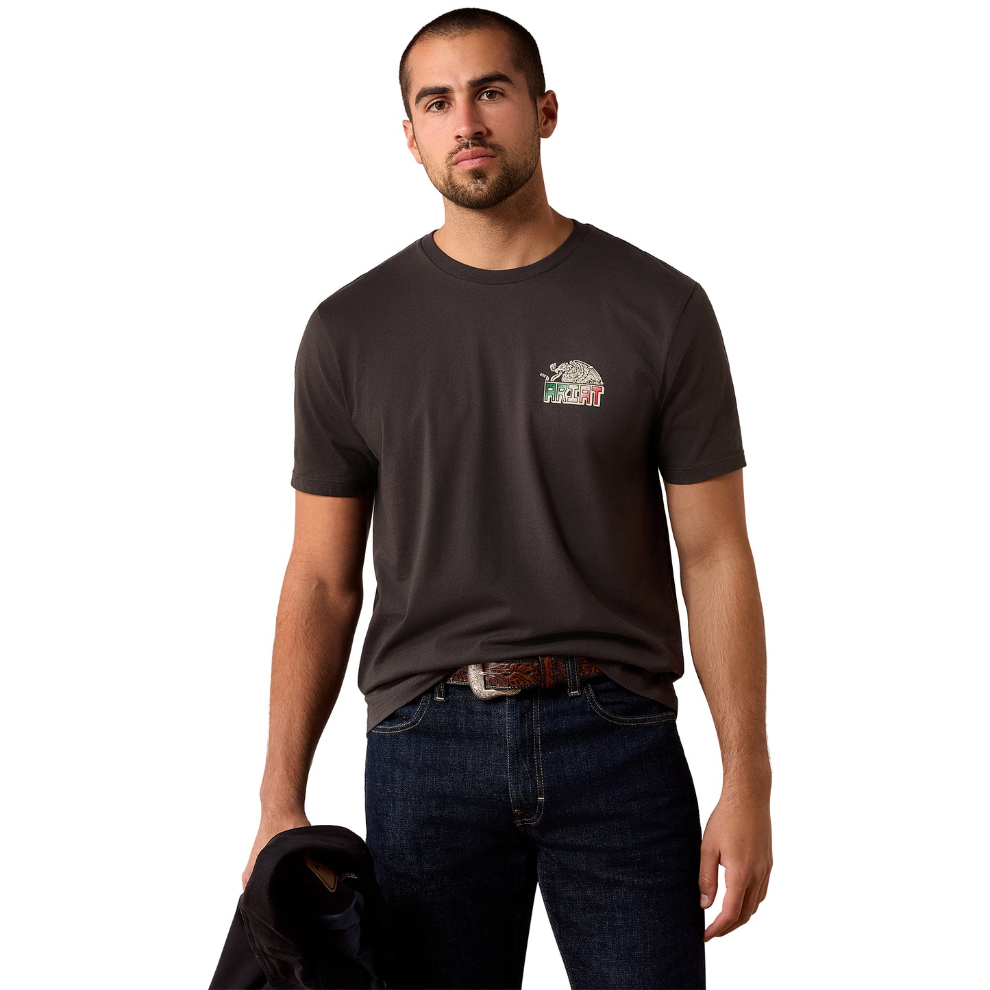 Ariat Men's Buenos Dias Vintage Black T-Shirt 10079383