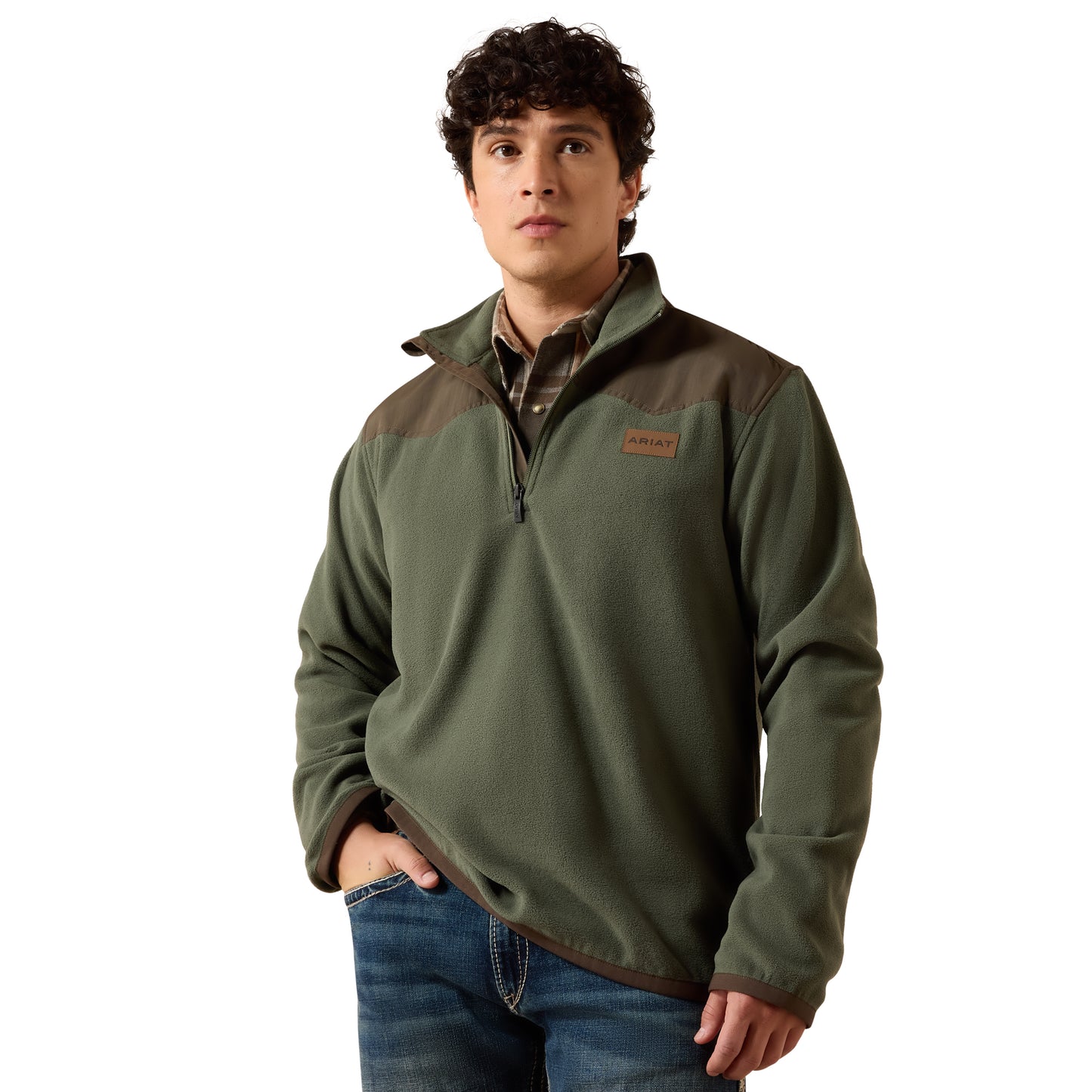 Ariat Men's Basis Thyme Desert Fleece Sweater 10079398