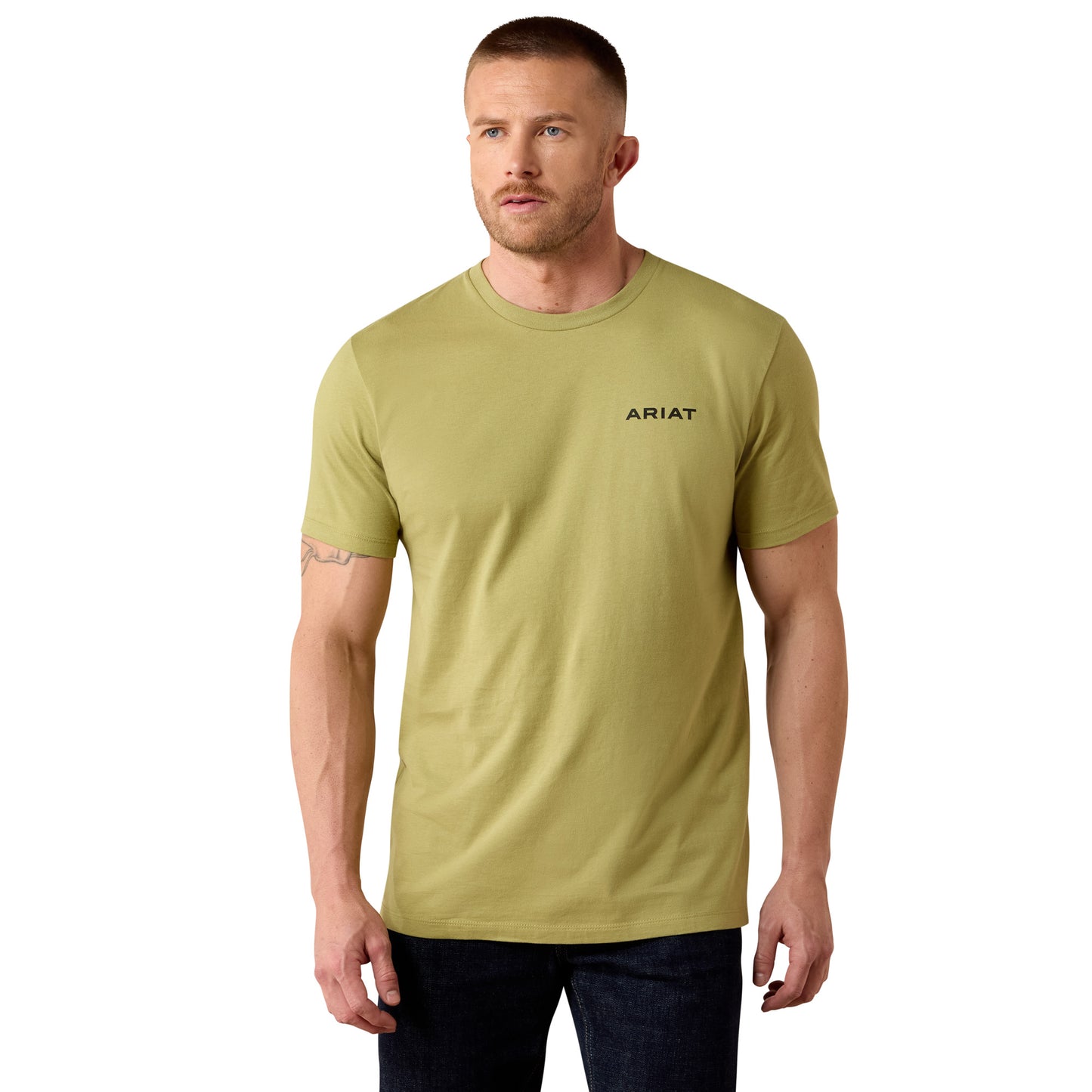 Ariat Men's Grazers Graphic Tent Green T-Shirt 10079399