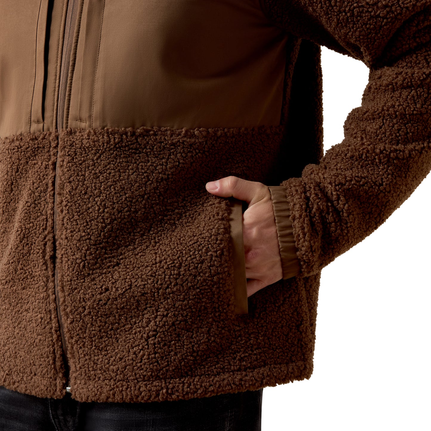 Ariat Men's Odessa Rain Drum Sherpa Jacket 10079459